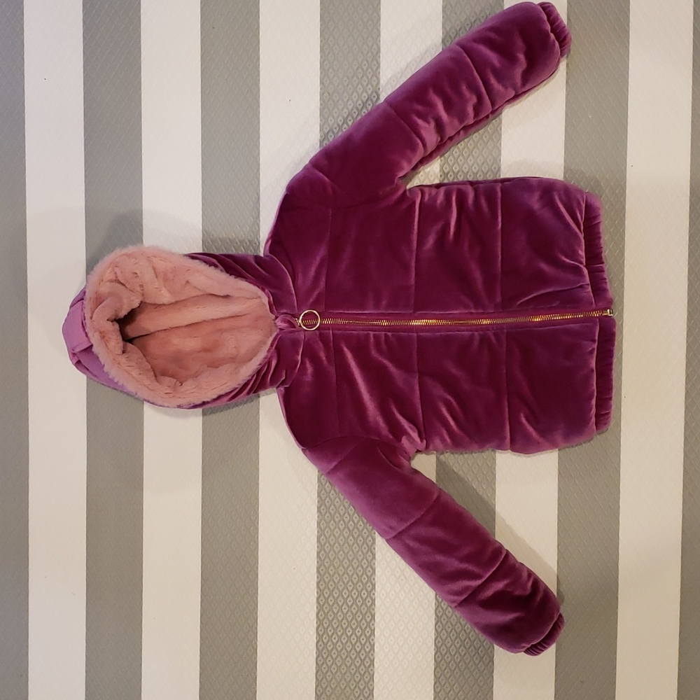 4T Purple Toddler winter coat